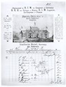 Oscar II and his royal entourage spent the night at Stalheim Hotel on Friday 17 July 1896. The bill is an interesting document, especially the printed invoice head. Much information can be read there about the fashionable hotel.