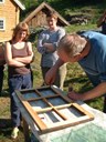 For the past two summers courses of restoring windows have been organized at Sinjarheim.
 
