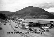 The ferry quay at Kaupanger was the busiest in the county until 1995, when it was replaced by the new connection between Fodnes and Mannhiller. In 1970, two ferry quays were built because of the increased traffic.