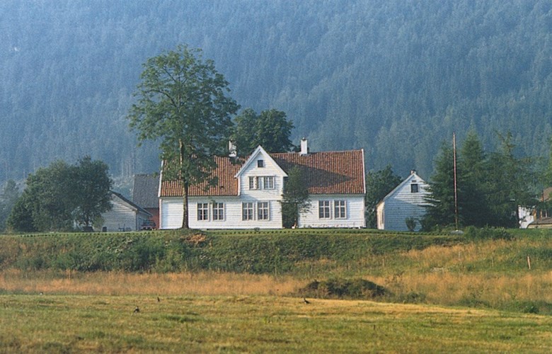 The residence of the bailiff for Sunnfjord and Nordfjord was located close to the road at Bruland in Førde. In the 1990s, the main building was subjected to major restoration work. 