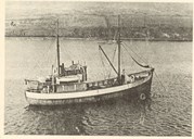 A picture was never taken of the "Brattholm". This is the sister vessel "Andholmen".