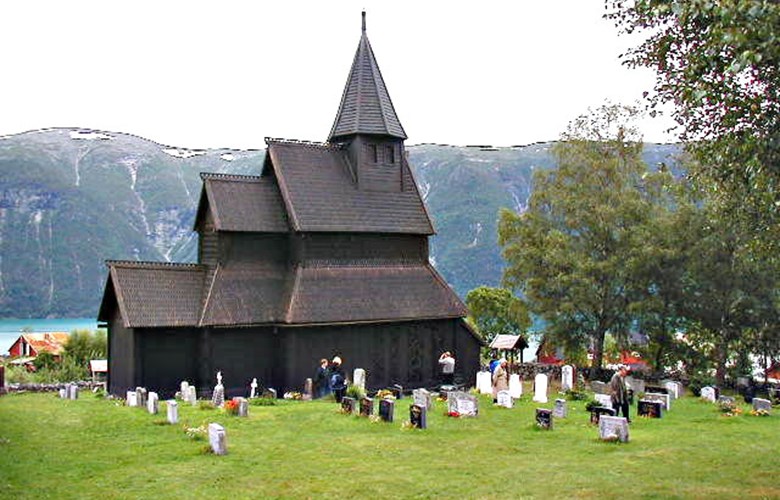 Thousands of visitors come here every year to experience and admire the stave church and its unique craftsmanship. Here they can wander about to study the ornamentation within the church room, and feel the special atmosphere in the light filtering from the small portholes high up on the walls. They can also study the tangible and expressive 'greetings' from the craftsmen who lived and worked at Ornes close to nine centuries ago.