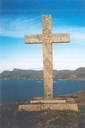 The Olaf cross at Dragseidet was erected in 1913 to commemorate Olaf Tryggvason's christening assembly in 997. From the place where the cross stands there is a commanding view towards Sunnmøre.