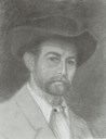 Self portrait: Bernt Tunold in 1903.