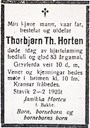 Death notice in the paper Firda Folkeblad, 4 February 1927.