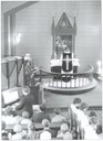 On 27 May there was both an organ consecration and a confirmation ceremony in the church. The vicar Stubhaug by the altar and Jostein Molde at the organ.