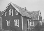 Only one residence and two barns were saved from burning down. This is said to be the house that was saved. It was probably bought and transported from Gloppen and rebuilt in two sections at Refvika in 1860. 
