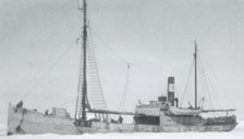 The icebreaker "Isbjørn" and the sealer "Selis" went to Spitsbergen with the Norwegian/British expedition force in May 1942. They were only a few hundred metres away from reaching land when they were attacked by four German bombers. Both ships sank and 14 men lost their lives.