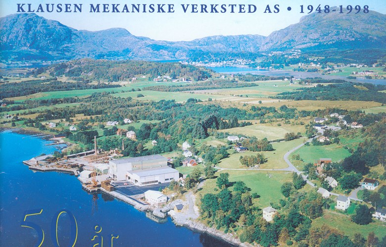 Klausen Mekaniske Verksted Ltd. at Bøvika. The growth has been step by step since 1972.